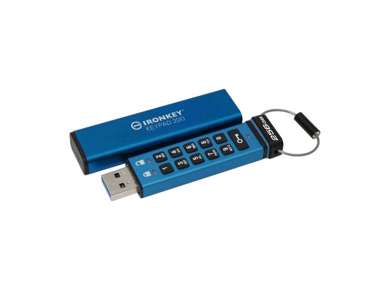 KINGSTON���h�yIronKey Keypad 200�w�髬�[�K��LUSB�H����(256GB)