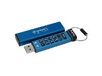 KINGSTON金士頓IronKey Keypad 200硬體型加密鍵盤USB隨身碟(64GB)(IKKP200/64GB)