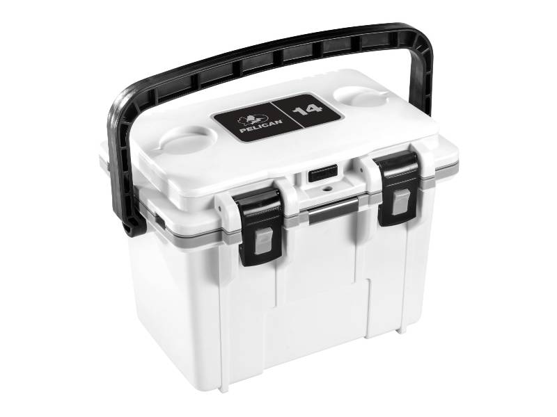 ����Pelican���O��14QT �ӤH�O�B��(�զ�)(14QT Personal Cooler(White - Gray))