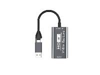 USB3.0/USB-C外接擷取卡(HDMI介面/帶PD供電)(HDMICAP108060PD)
