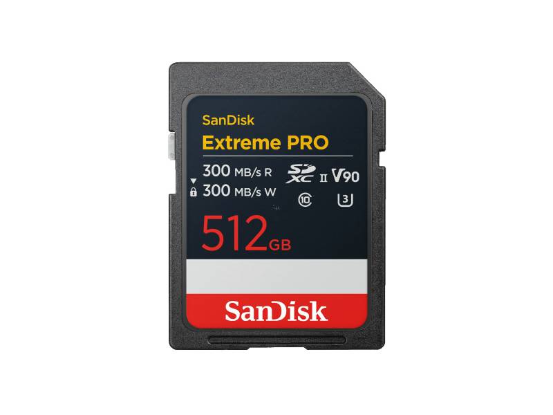 SANDISK�s��Extreme PRO SDXC UHS-II  512GB�O�Хd(300MB/s)(SDSDXDM-512G-GN4IN)
