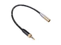 3.5mm�a����3PIN MINI XLR(��)�L�u���J���౵�u(SD-C35-MXLRM3)
