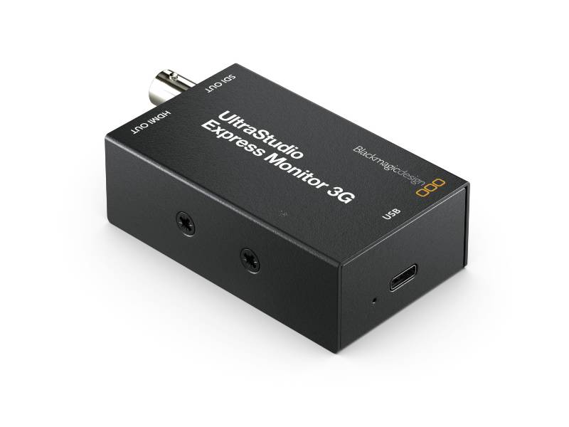 BMD�M�~UltraStudio Express Monitor 3G�g�A�ʬݾ�(Thunderbolt 4/USB4.0)(UltraStudio Express Monitor 3G)