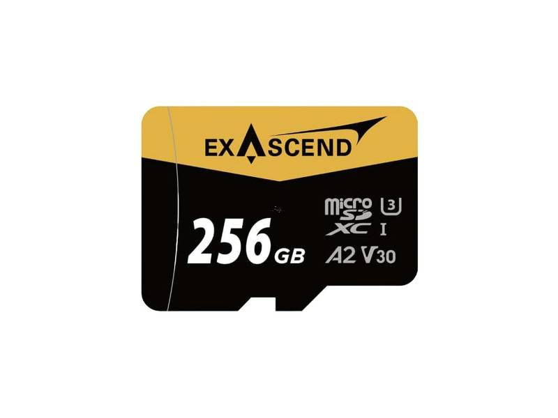 Exascend CATALYST�t�C256GB UHS-I V30 microSDXC�O�Хd(Max 175 MB/s)(EX256GUSDU1-AD)