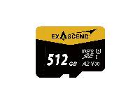 Exascend CATALYST�t�C512GB UHS-I V30 microSDXC�O�Хd(Max 175 MB/s)(EX512GUSDU1-AD)
