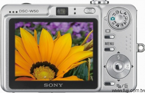 618畫素SONYDSC-W50 數位相機規格.圖片.介紹.相關網頁V26