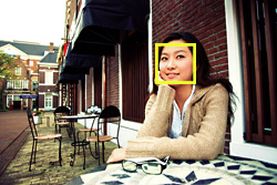 Face-Recognition AF & AE. Automatic Detection of the Subject's Face to Assure Pinpoint Focus and Proper Exposure