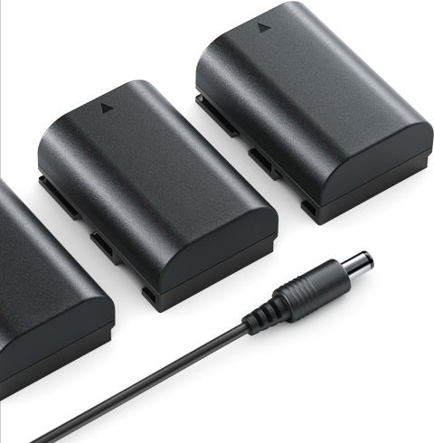 LP-E6 相容佳能電池 12V 通過擴展線纜上的DC插孔