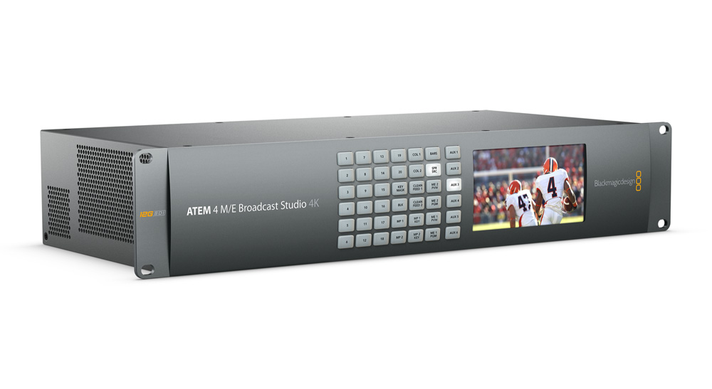 #Teranex AVBSmart VideoHub 40x40 12GB#ATEM 4 M/E Broadcast Studio 4K