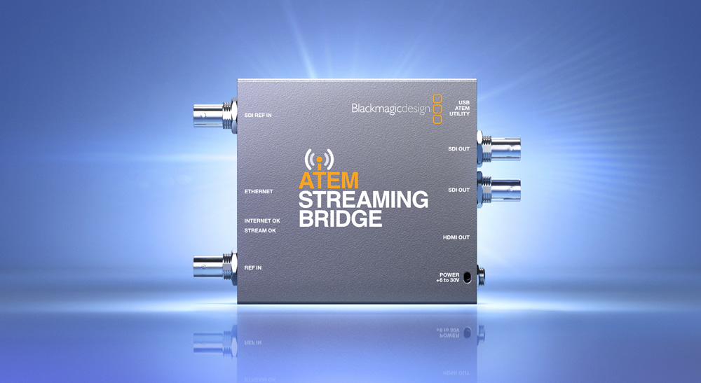 BMD發佈新品ATEM Streaming Bridge (串流解碼器) 蘋果新聞-蘋果網