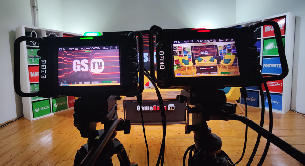 Blackmagic Studio Camera 4K Pro�BATEM Television Studio Pro 4K