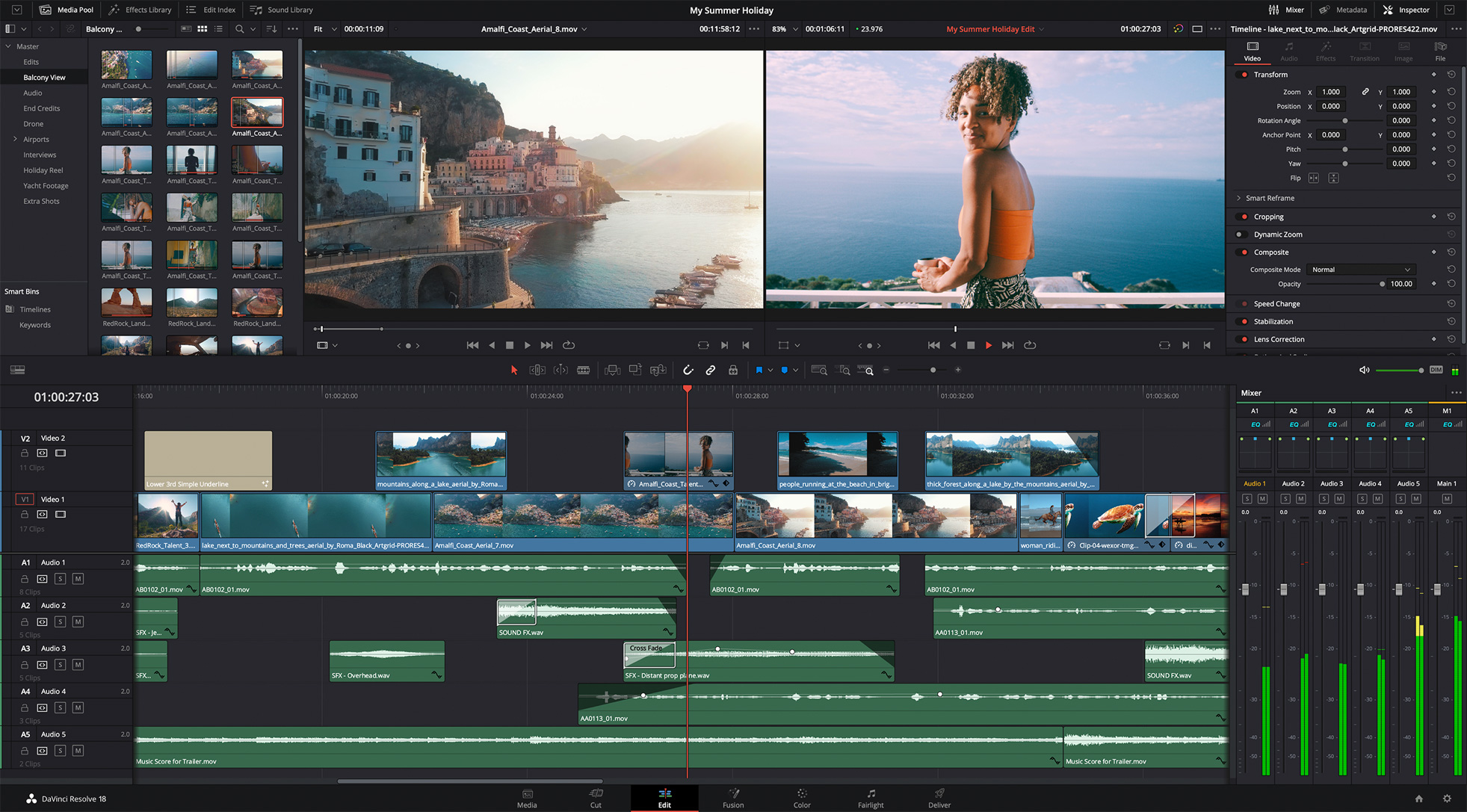 DaVinci Resolve Studio 18 instal the new for apple