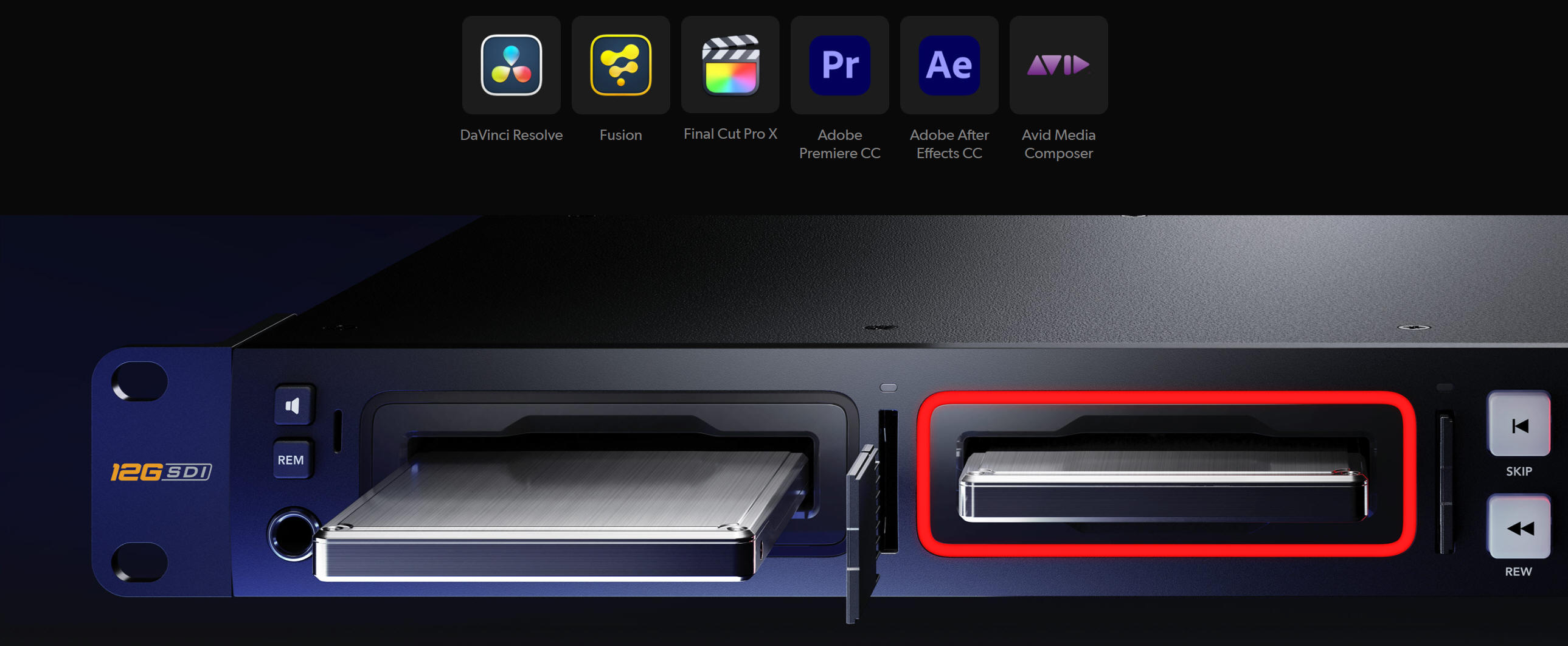  DaVinci Resolve Fusion Final Cut Pro X Adobe Premiere CC Adobe After Effects CC Avid Media Composer