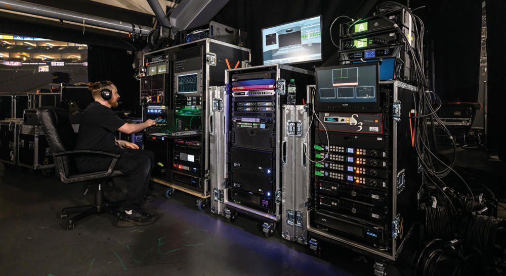 URSA Broadcast G2BATEM 2 M/E Constellation 4KBMicro Studio Camera 4K G2BATEM Camera Control PanelBBlackmagic Videohub 40x40 12GBHyperDeck Studio 4K ProBMultiView 16BATEM 2 M/E Advanced Panel