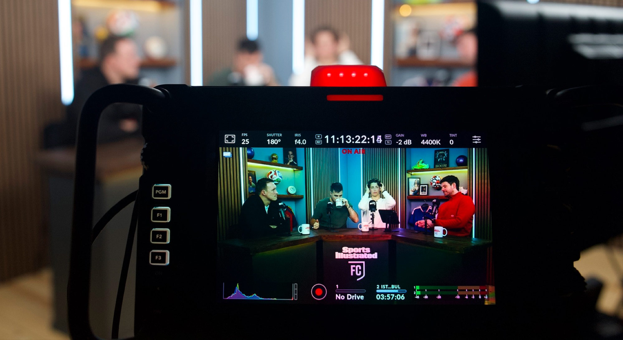 Blackmagic Studio Camera 6K Pro�BBlackmagic Focus Demand�BBlackmagic Zoom Demand�BATEM Television Studio 4K8�BHyperDeck Studio HD Plus�BATEM Microphone Converter