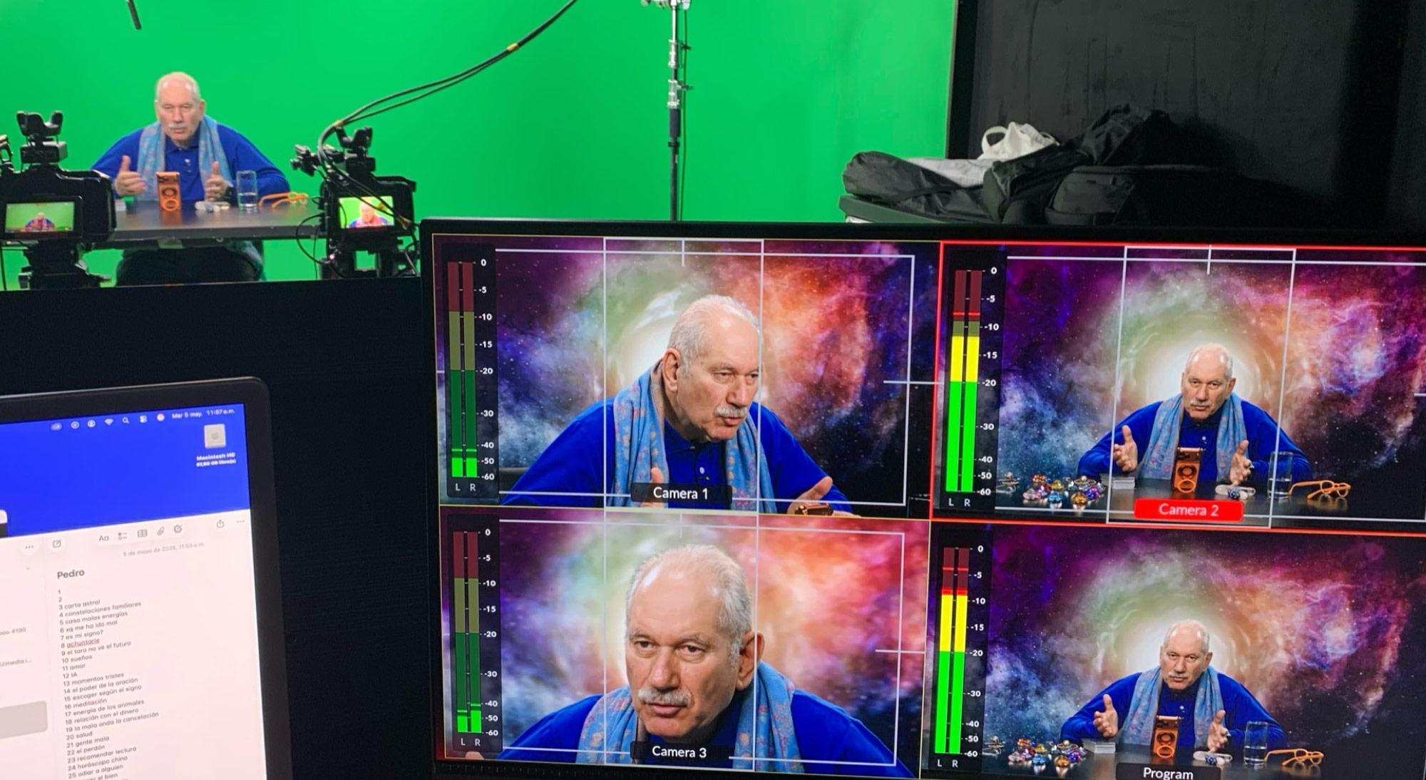 Ultimatte 12 HD¡BPocket Cinema Camera 6K Pro¡BATEM Mini Extreme ISO G2¡BHyperDeck Studio HD Plus¡BDaVinci Resolve Studio
