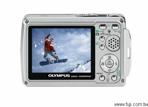 OLYMPUSU-725SW數位相機(數位蘋果網)