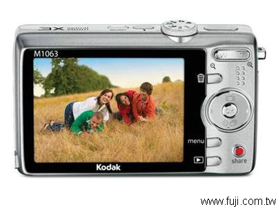 KODAKM1063數位相機(數位蘋果網)