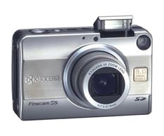 KYOCERAFinecamS5數位相機(數位蘋果網)