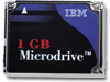 Hitachi 1GB Microdrive微型硬碟(含轉接卡)(Hitachi-1GB)