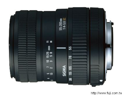 SIGMA�A��55-200mm F4-5.6 DC�Ʀ�M�����Y(55-200mm F4-5.6 DC )