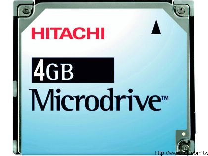 Hitachi 4GB MicrodriveLw