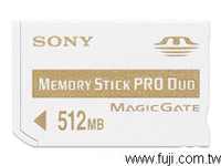 SONY原廠Memory Stick PRO Duo 512MB記憶卡(MSX-M512A) 