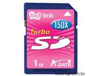 150x高速記憶卡 五年保固(ADATA威剛1GB 150倍 SD(SecureDigitalCard)記憶卡)