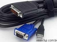 VESA M1轉USB+VGA電腦連接線(M1轉VGA線)