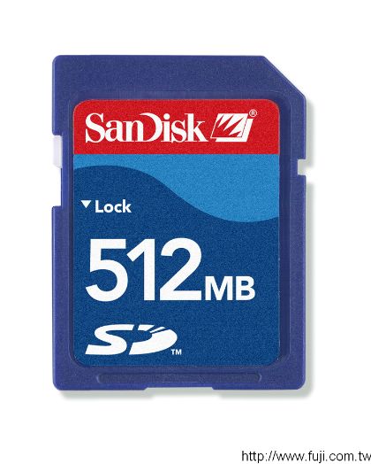 SANDISK 512MB SD(SecureDigital)O(¾M)