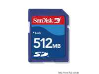 SANDISK 512MB SD(SecureDigital)O(¾M)(SAN-SD512)