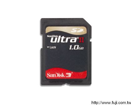 SANDISK疾速Ultra II  1GB SD 記憶卡(SANDISK-1GBUltraIISD)