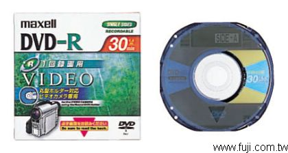 Maxell 原廠8cm DVD-R 光碟片(DRH30.1P )(DRH30.1P )
