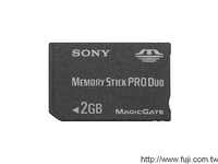 SONY原廠MemoryStick PRO Duo 2GB記憶卡(老相機救星、附轉卡)