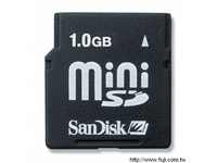 SANDISK 1GB miniSDOХd(1GB miniSD)