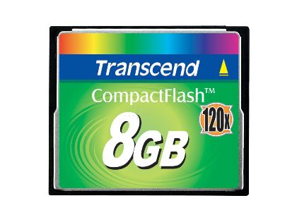 TranscendШ 8GB 120tCF(CompactFlash)O(TS8GCF120)