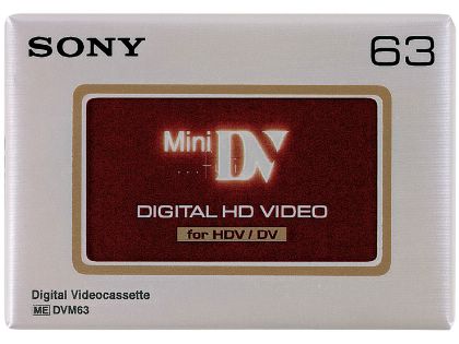 SONY原廠HDV專用數位磁帶(五片裝)(5DVM63HD  )