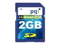 PQI 勁永2GB SD 150x終身保固記憶卡(PQI -2GB150)