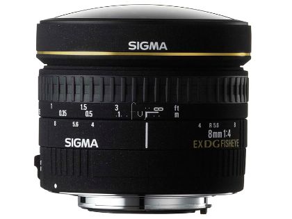 SIGMA 8mm F4 魚眼自動對焦鏡頭(SIGMA 8mm F4 EX CIRCULAR FISHEYE)