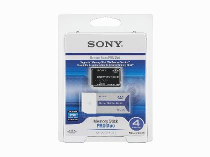 SONYtMemoryStick PRO Duo 4GBOХdf(wطf)(SONY4GBBB)