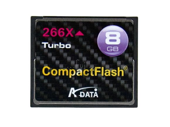 ADATA威剛Turbo CF 266X(CompactFlash)記憶卡8GB(ACFC008G266)