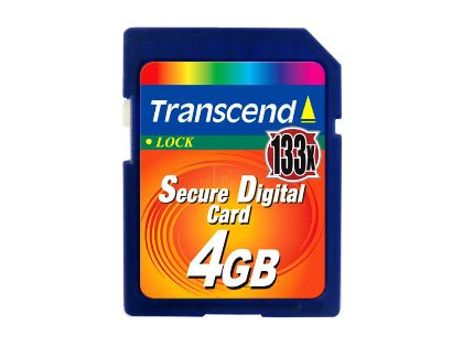 TranscendШ4GB SecureDigital 133xO(TS4GSD133)
