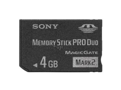 SONY原廠MemoryStick PRO Duo 4GB記憶卡(不附轉卡)(MS-MT4GN)