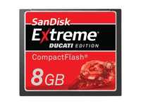 SANDISKExtreme Ducati Edition 8GB CFOХd (SDCFX4-008G-PD1)