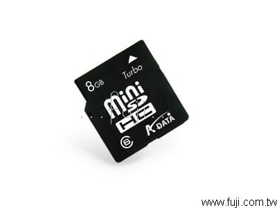 ADATA­8GB mini SDHC (Class 6)OХd(SDd)(AMSHCL6BK8GB)