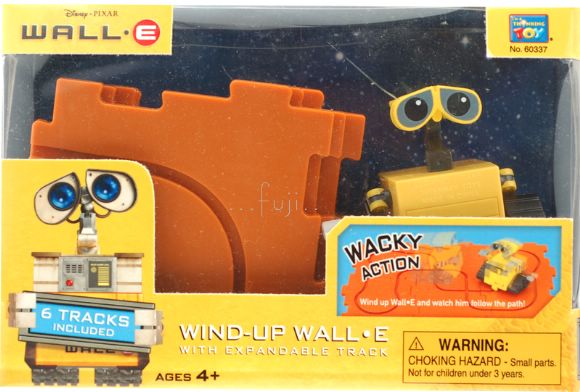Disney Pixar's迪士尼皮克斯WALL•E瓦力瓦力發條軌道組(Wind-up Wall E with 6 expandable tracks)(WL60337)