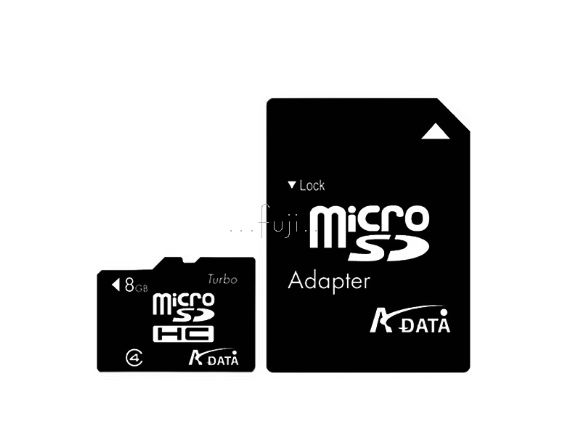 ADATA威剛8GB TransFlash(microSDHC) CL6記憶卡(附SD轉卡)(Turbo microSDHC 8GB)