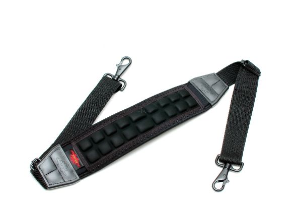 Zippack韓國製AIRCELL 7cm雙鉤型寬幅舒壓背帶(黑色)(UAS70N-B)