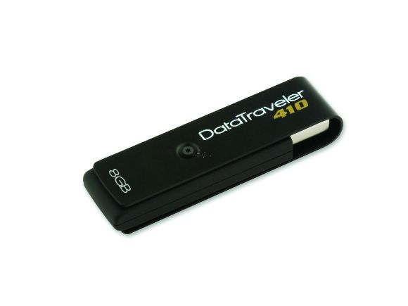 KINGSTON���h�yDataTraveler 410 8GB�H����(SecureTraveler�n��B�K�X�O�@)(DT410/8GB)