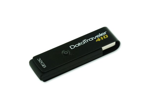 KINGSTON���h�yDataTraveler 410 32GB�H����(SecureTraveler�n��B�K�X�O�@)(DT410/32GB)